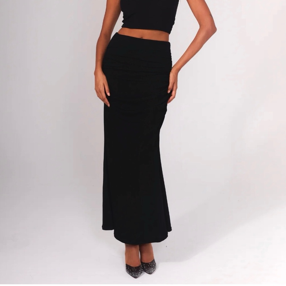 NWT Shimmer Maxi Skirt